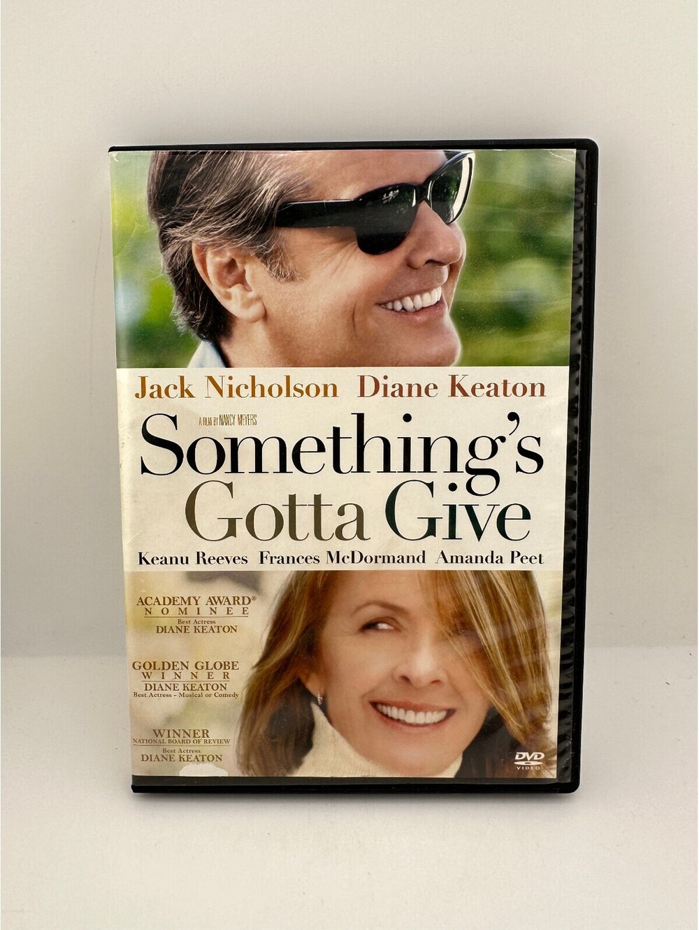 Something's Gotta Give DVD Movie Starring Jack Nicholson & Diane Keaton